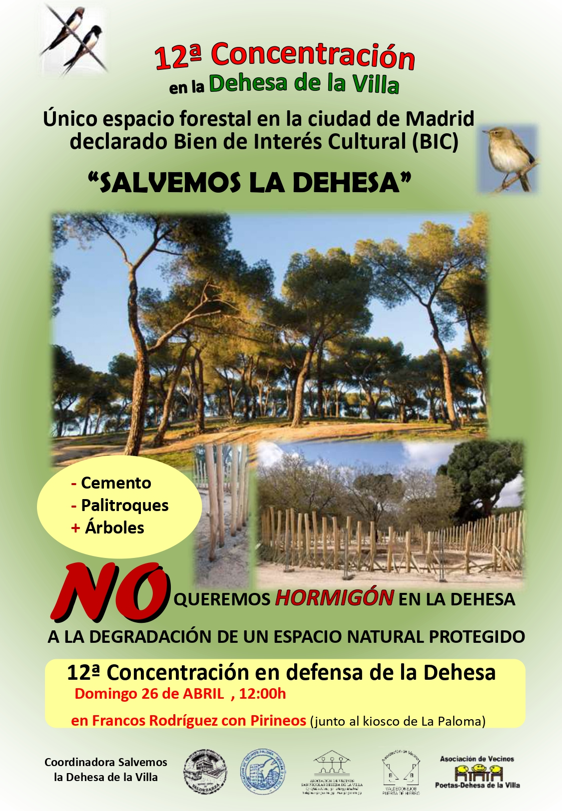 CONCENTRACIÓN "Salvemos la Dehesa de la Villa"