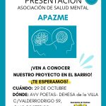 PRESENTACIÓN de la Asociación APAZME