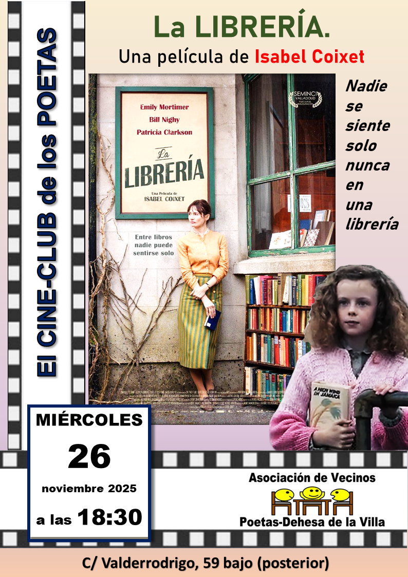 CINECLUB POETAS: "LA LIBRERÍA"