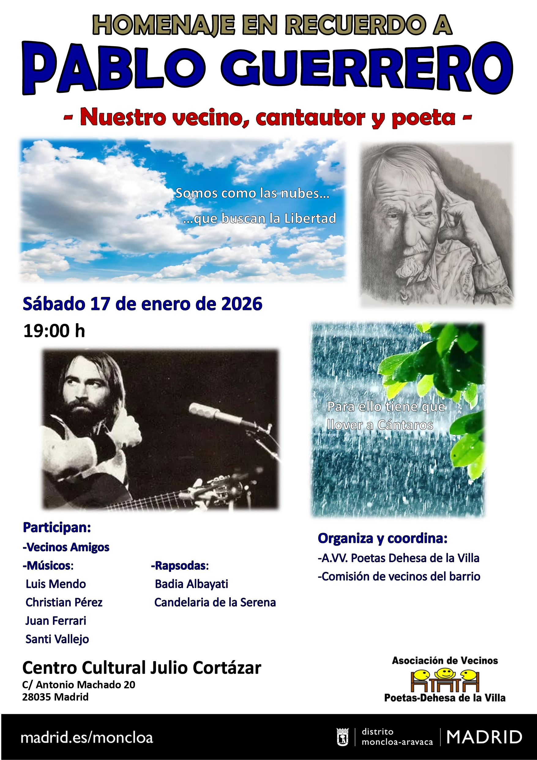 HOMENAJE A PABLO GUERRERO