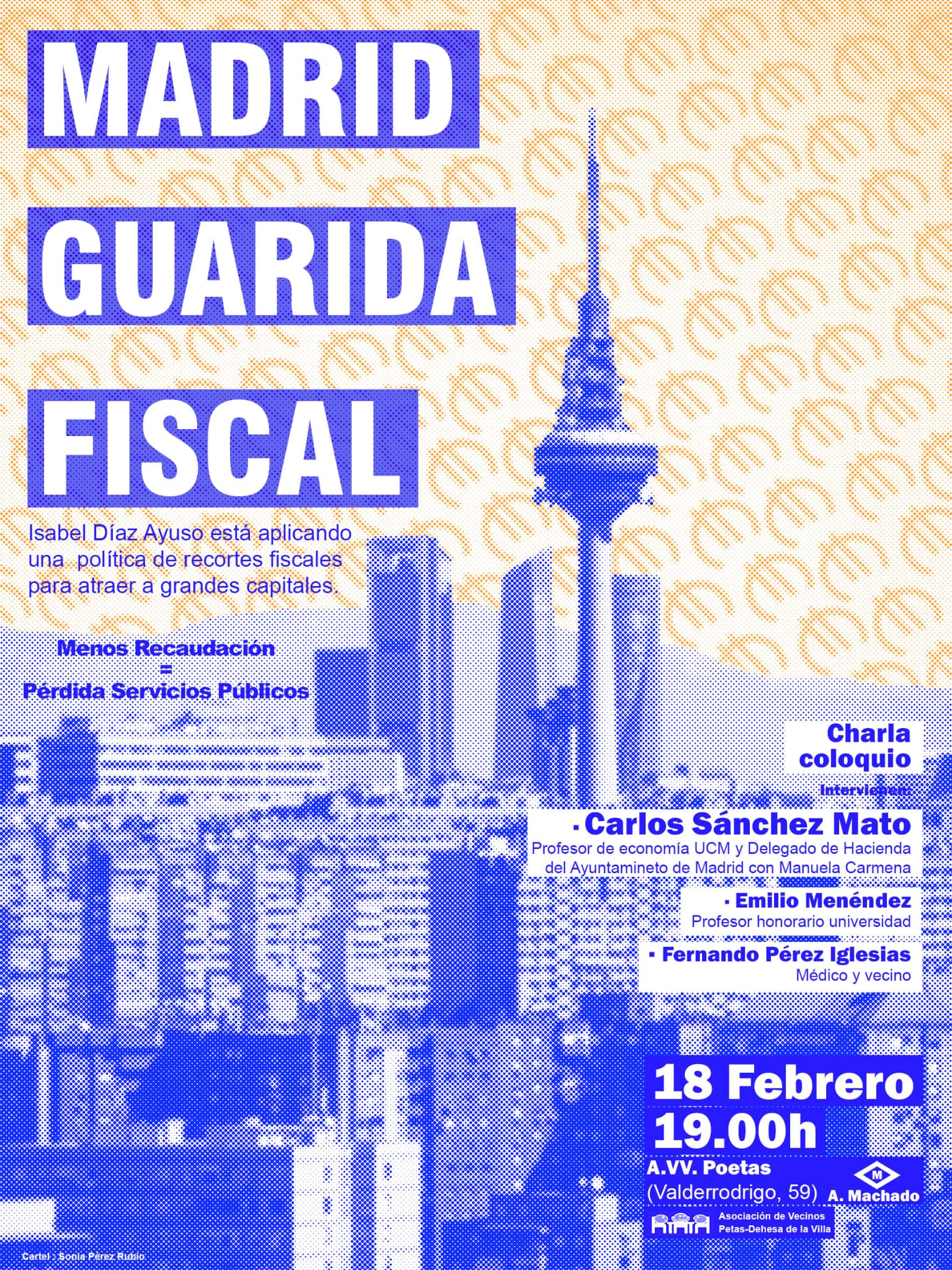 Charla-Debate "Madrid Guarida Fiscal"