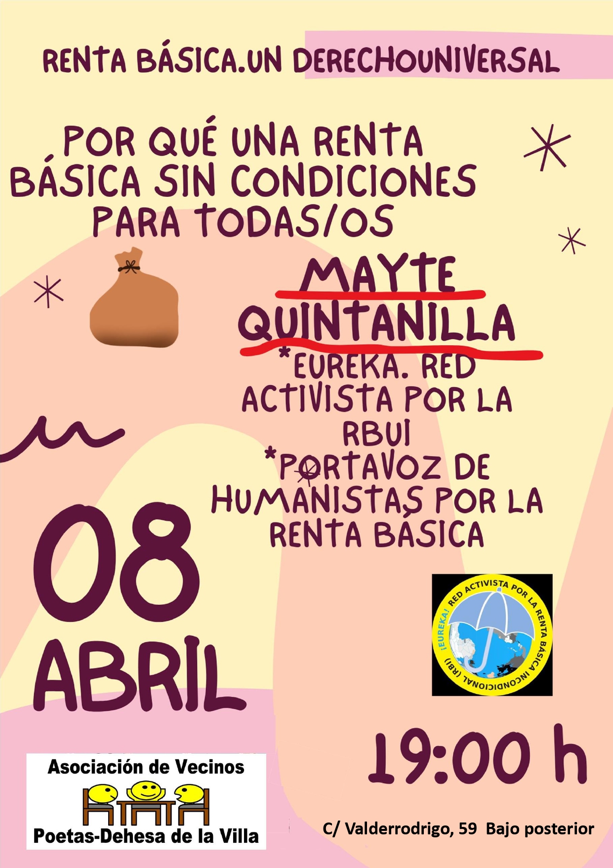 Charla - debate "Renta Básica - Un Derecho Un Derecho Universal"