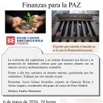 Tertulia "Finanzas Éticas. Finanzas por la Paz"