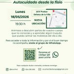 Taller gratuito de fisioterapia