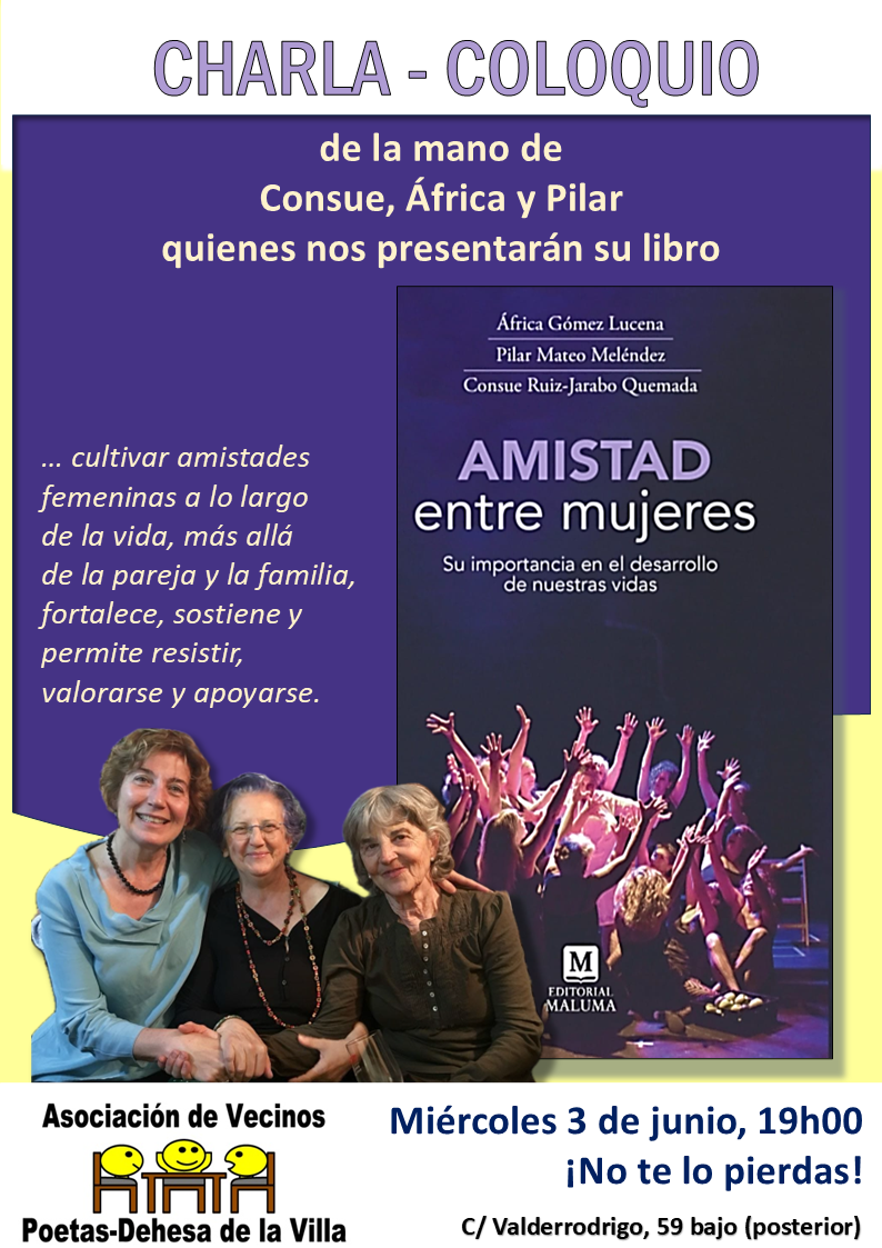 PRESENTACIÓN DEL LIBRO "AMISTAD ENTRE MUJERES"